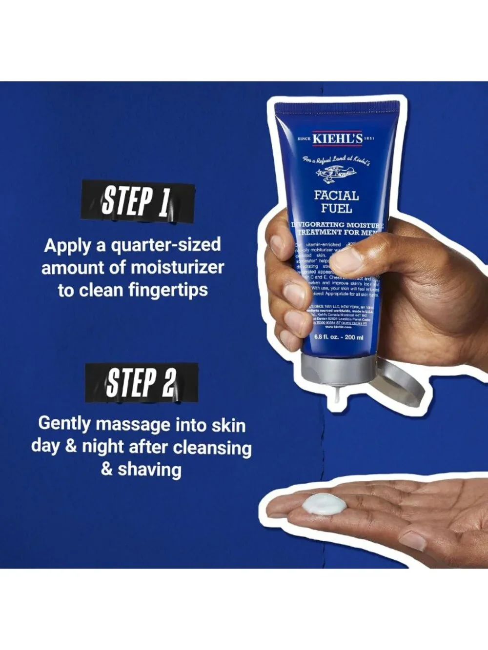 Energizing Men's Facial Moisturizer - Hydrating, Revitalizing, All Skin Types
